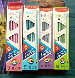 Triangle Pencil 4 Boxes (48 Pencils)