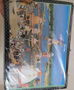 Ganga Maa packed photo frame