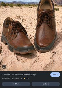 Men's Casual Brown Leather Shoes