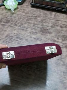 Vintage Velvet Jewelry Box