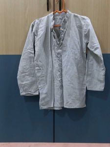 Men's Grey Kurta