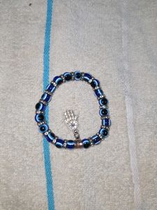 Evil Eye Hamsa Hand Bracelet