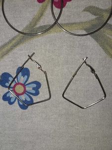 Assorted Hoop &amp; Geometric Earrings Combo