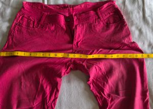Vibrant Pink Jeans