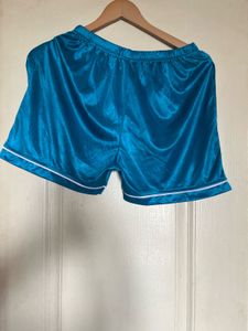 Blue Satin coord night suit for Quality Products