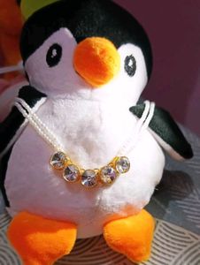 Sparkling Crystal Pendant Necklace
