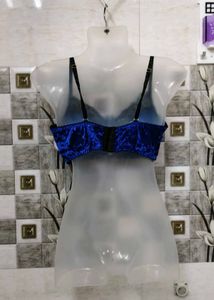 Blue Velvet corset top