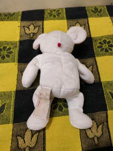 Cute Plush Mouse with Bow Tie