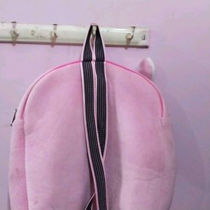 Cute Pink Bunny Backpack