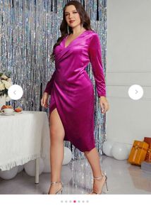 Shiny party wear one piece new