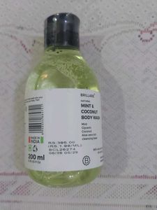 Brillare Mint &amp; Coconut Body Wash