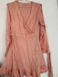 Peach Dress