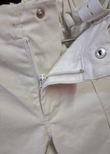 White Cargo Pants