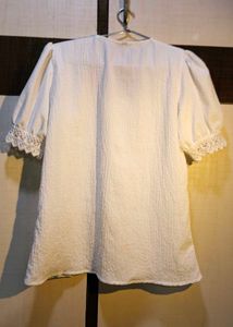 Chic White Lace Trim Square Neck Top