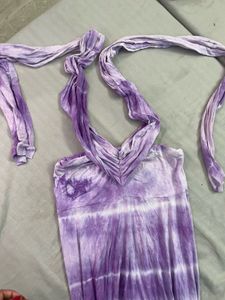 Halter Dress style it skirt also