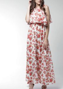 La Zoire Floral Print Maxi Dress