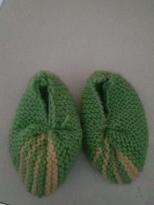 Handmade Baby Booties