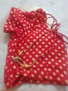 Red Polka Dot Blouse with linling