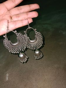 Set Of 3 Beautiful Silver Earings🤍🤍🤍
