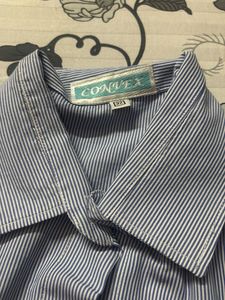 Classic Striped Button-Up Shirt
