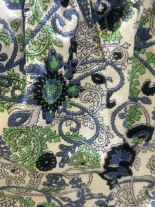 Boho Floral Print Lace Skirt