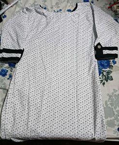 White &amp; 👗Black Kurta 38