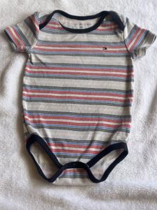 Tommy Hilfiger Striped Baby Bodysuit
