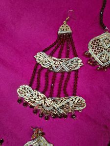 Bridal Jadau jewellery set