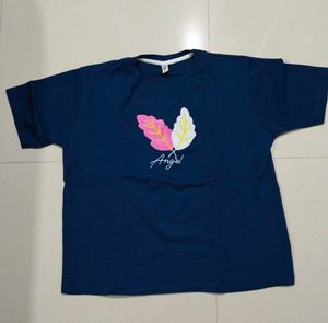Navy Blue Graphic T-Shirt