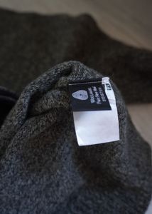 Uniqlo Gray Knit Cardigan Sweater