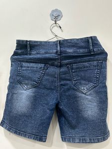 Stylish Blue Denim Shorts