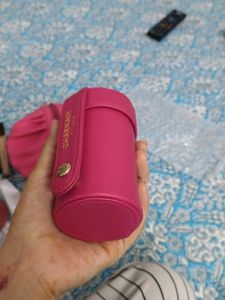 Charmy Milano Pink Pouch Keychain