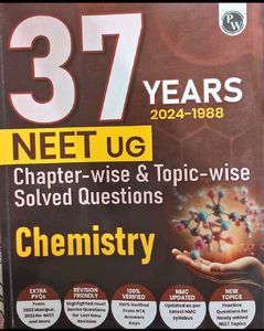 NEET UG Physics, Chemistry And Biology- 37 Years