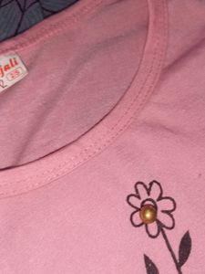 2 Tshirts (Yellow And Pink)