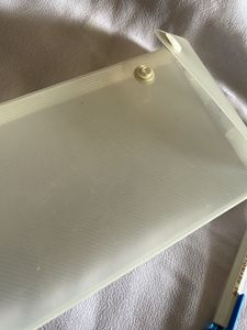 Stationary box with sliding drawer