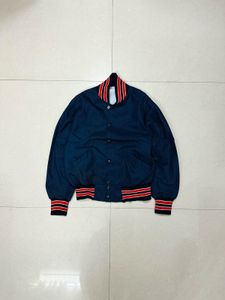 Vintage Blue Bomber Jacket 🇺🇸