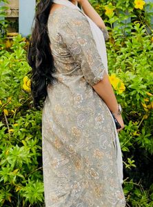 Elegant Printed Kurta with pants