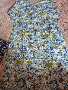 Bohemian Print kids 6 years Cotton suit with Duppa