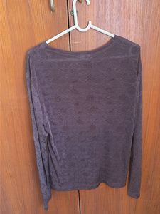 Calvin Klein Textured Long Sleeve Top