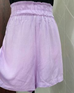 Stylish Lavender Shorts