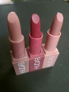 Huda Beauty 3 Pc Lipstick Matte