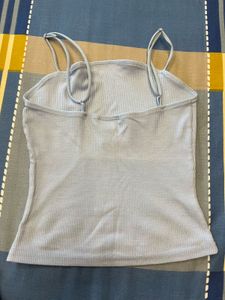 Ribbed Spaghetti Strap Tank Top