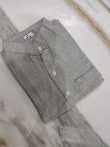 Men's Grey Kurta