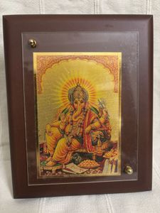 Diviniti 24K Gold Plated Ganesh Ji Frame