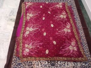 Magenta Designer Saree