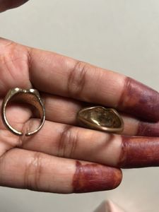 Heart &amp; "f*ck Off" Rings