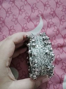 Oxidized Silver Bracelet