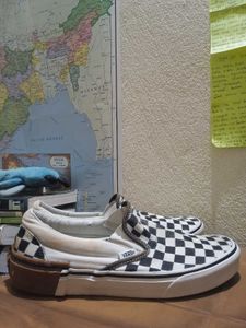 Authentic Vans Checkerboard Slip-On Shoes