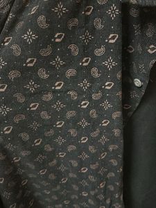 Men's Printed Button-Up Shirt