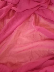 Beautiful Magenta Saree with Embellishments